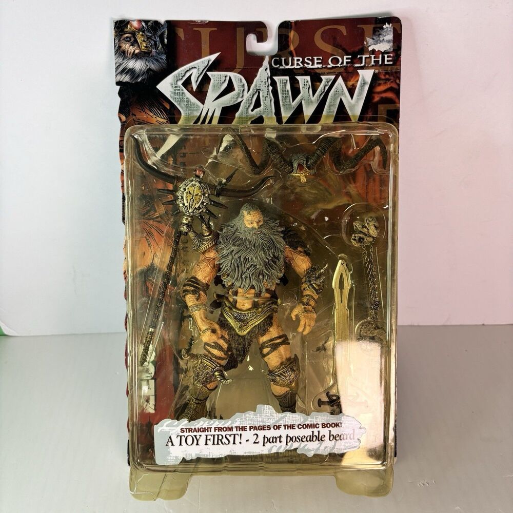 McFarlane Toys Curse of the Spawn Series 13 Zeus Ultra Action Figure NEW 1998